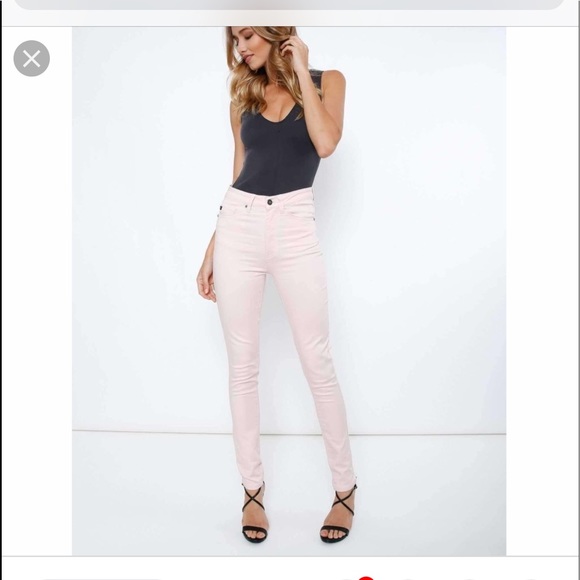 KanCan Denim - {Kancan} high rise pants light pink